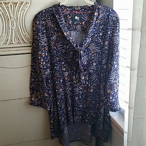 Anthropologie Maeve Swing Top